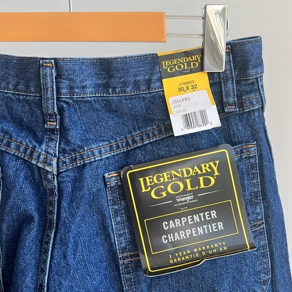 Dead Stock Wrangler Legendary Gold Carpenter Jeans - Picture 4 of 8